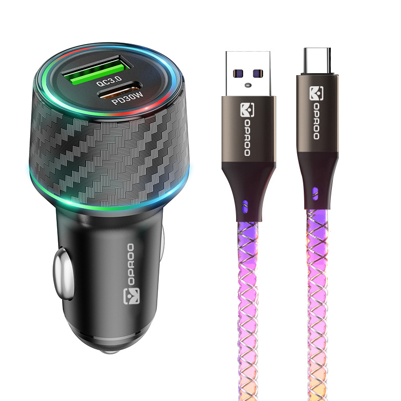 PHONE ACCESORIES/Car chargers with cable set